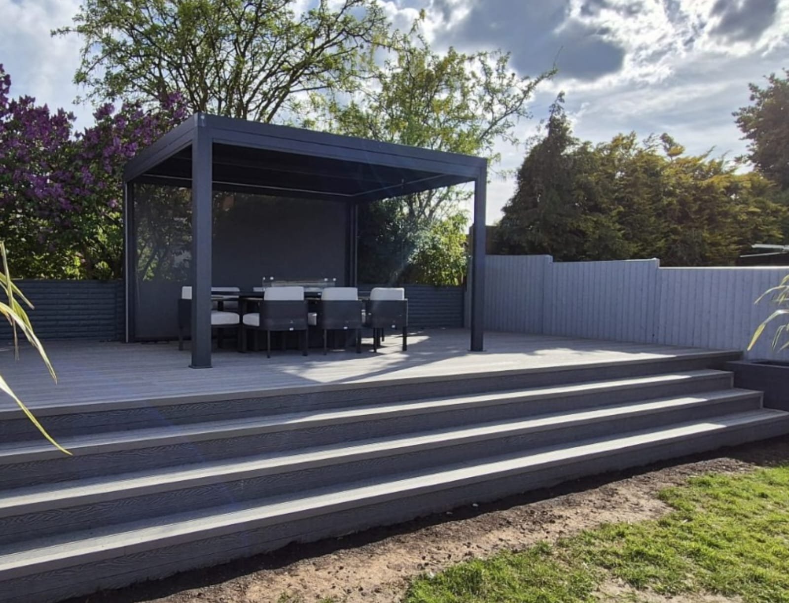 Modern composite decking