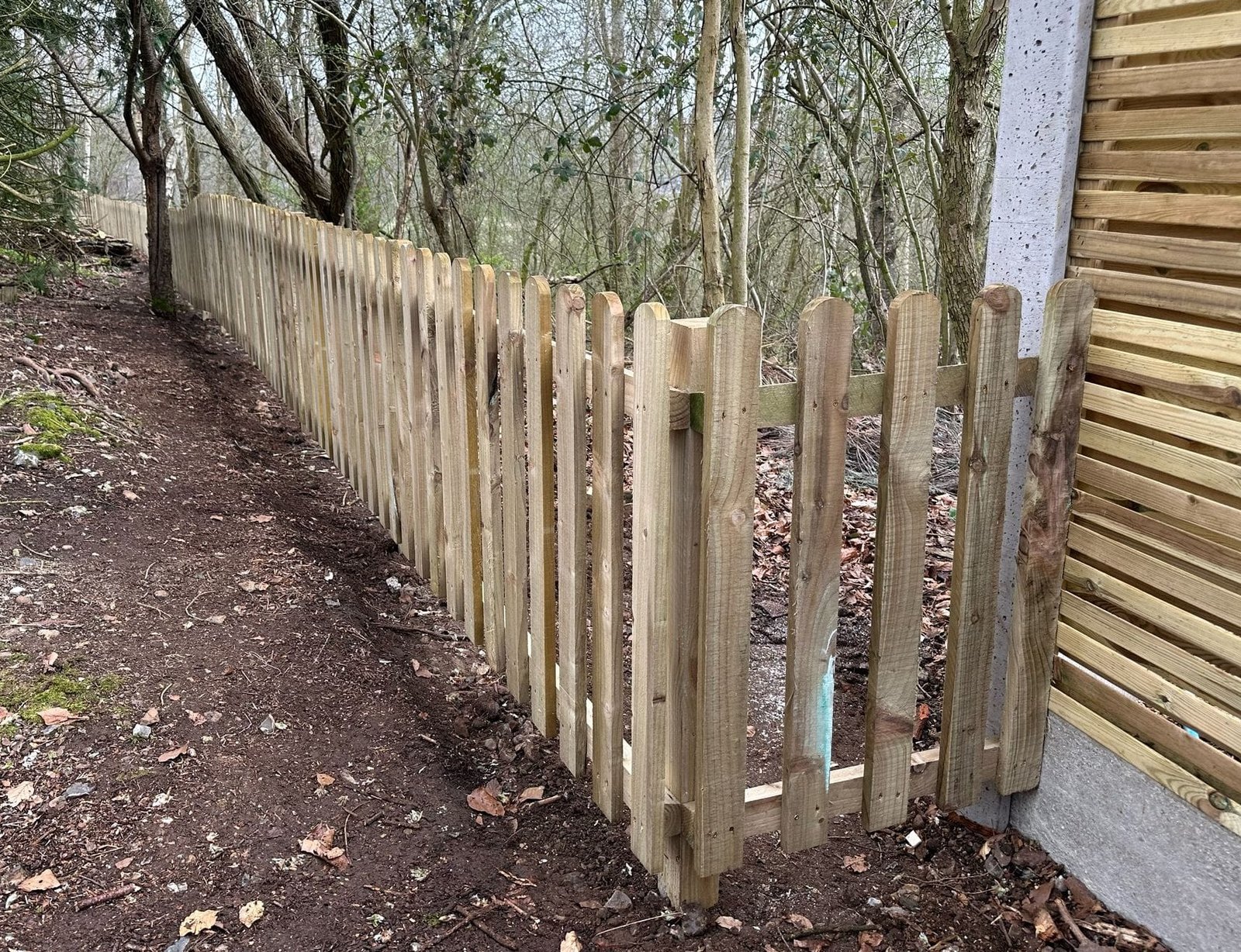 Huge picket fence, high quality