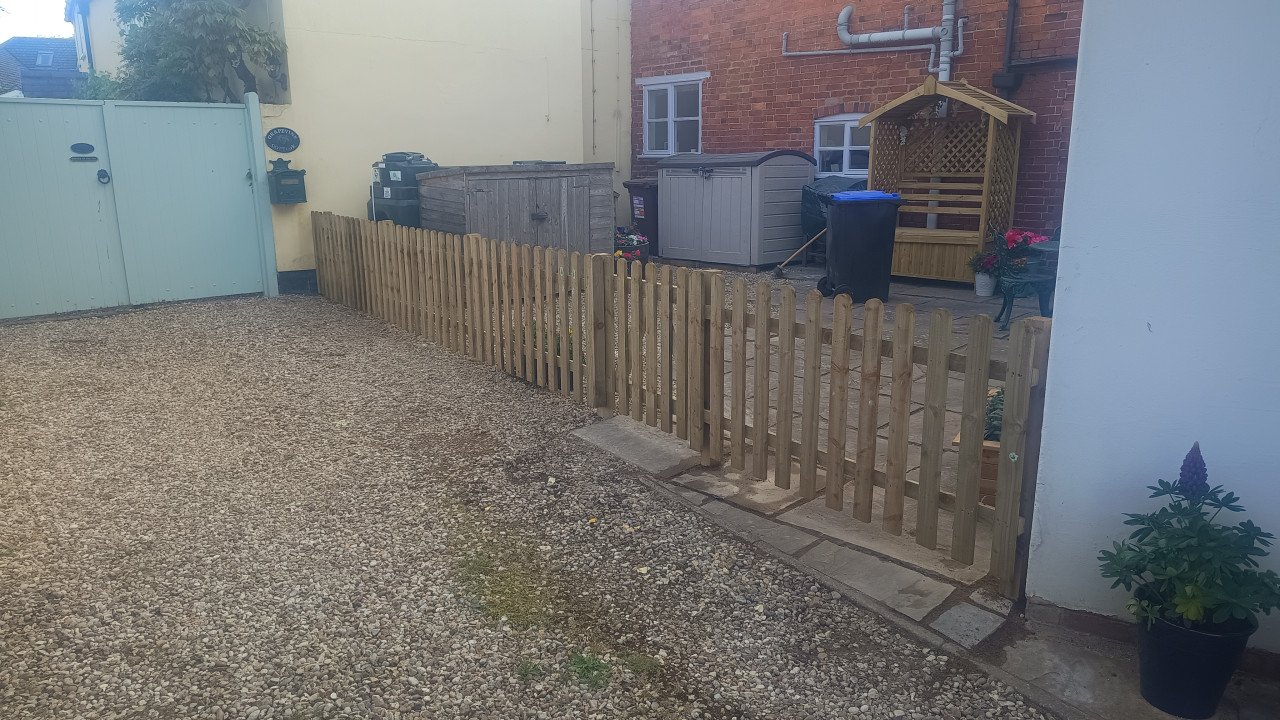 Fence project by M Fencing & More