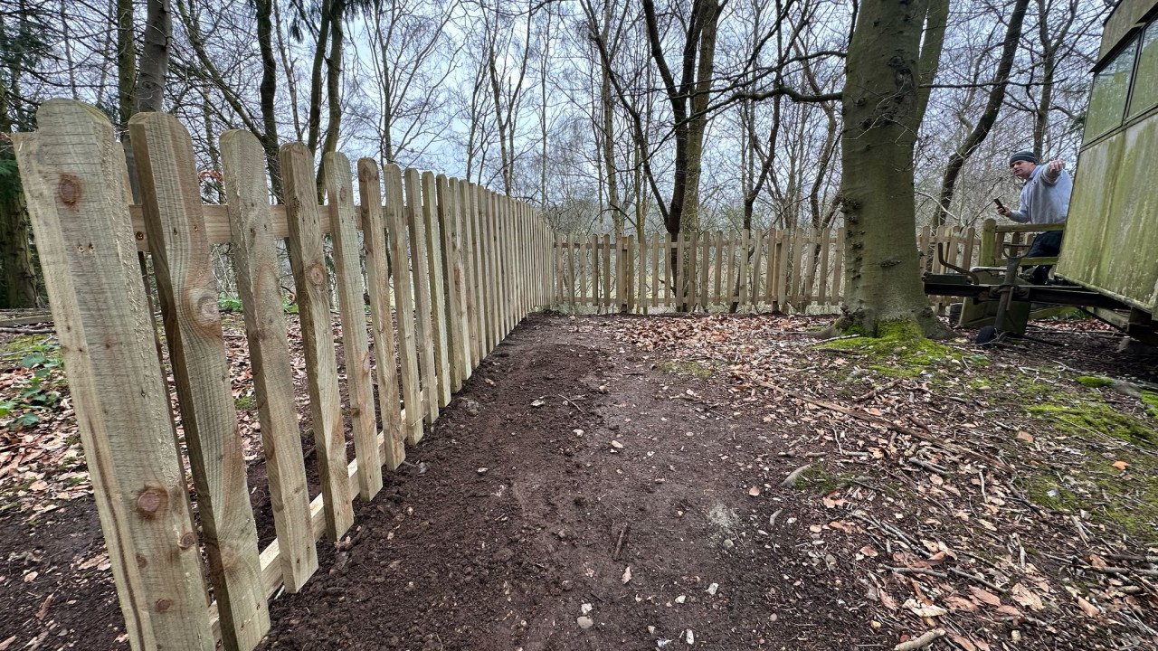 Fence project by M Fencing & More