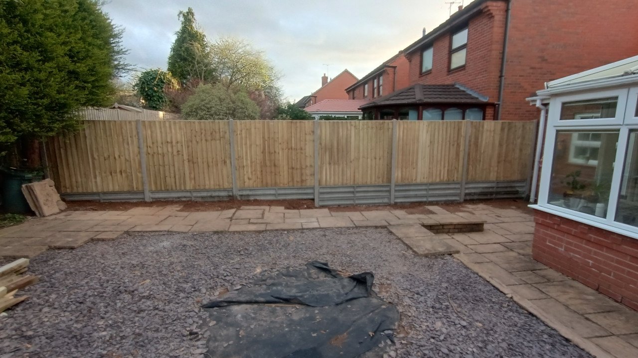 Fence project by M Fencing & More