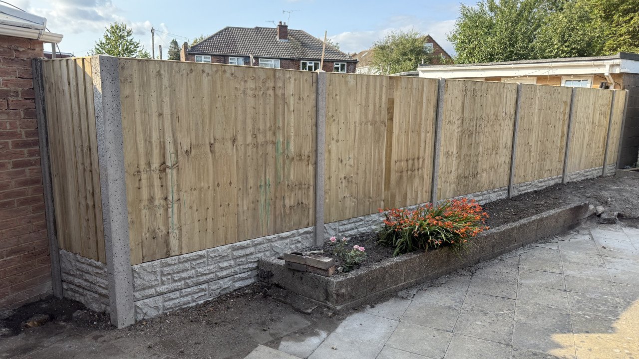 Fence project by M Fencing & More