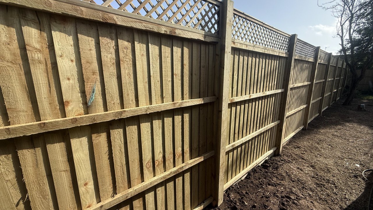 Fence project by M Fencing & More