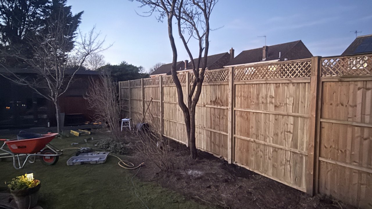 Fence project by M Fencing & More