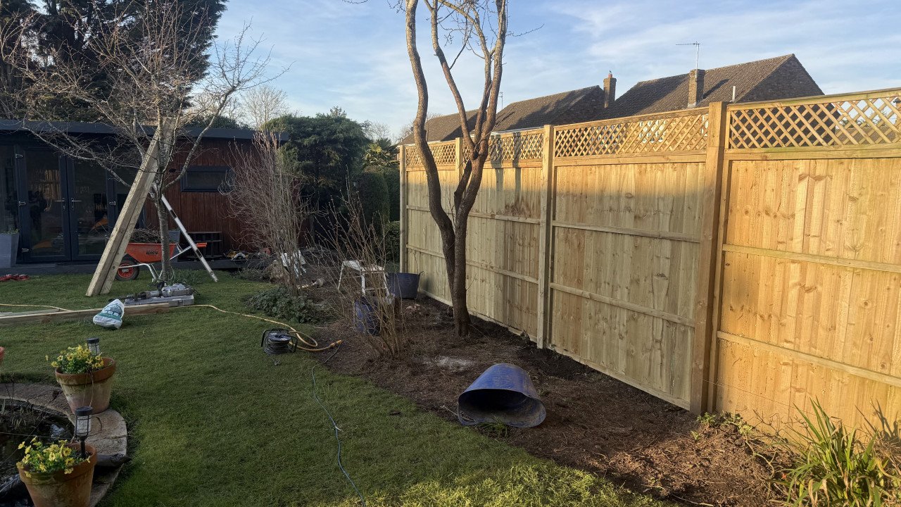 Fence project by M Fencing & More