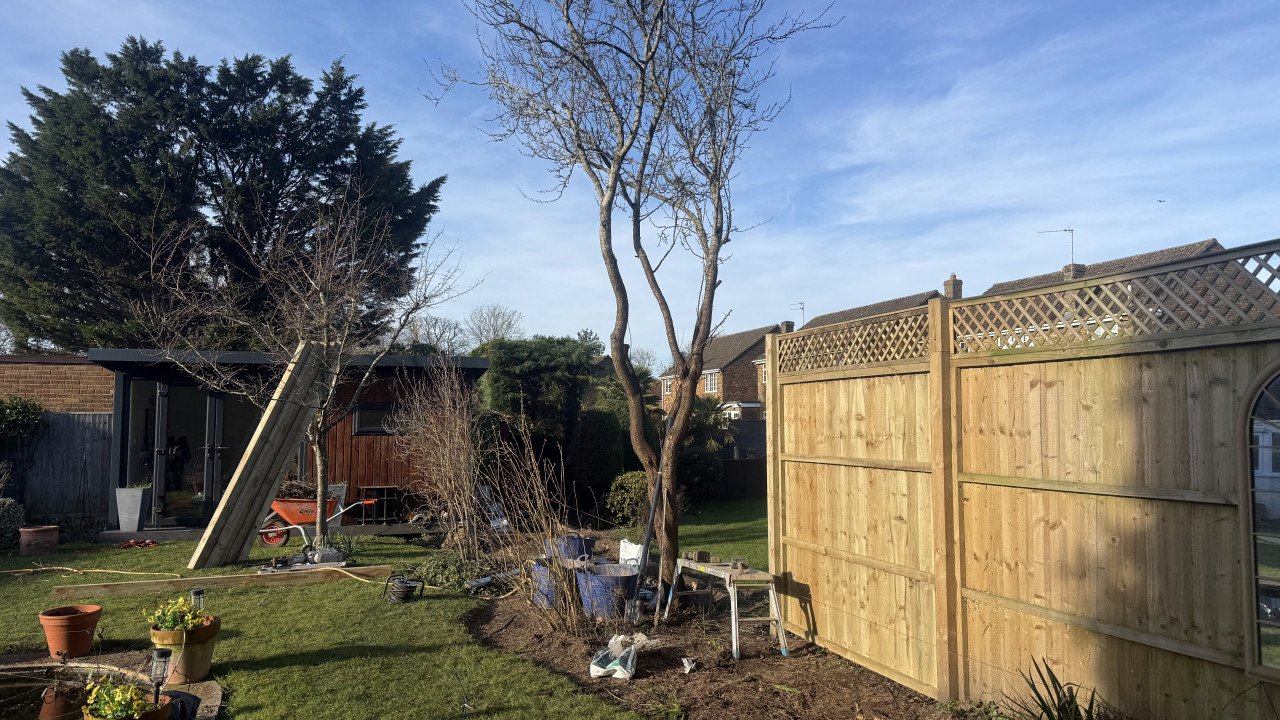 Fence project by M Fencing & More