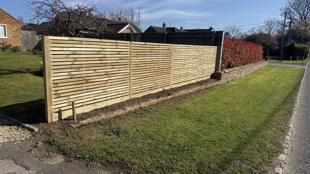 Fence project by M Fencing & More