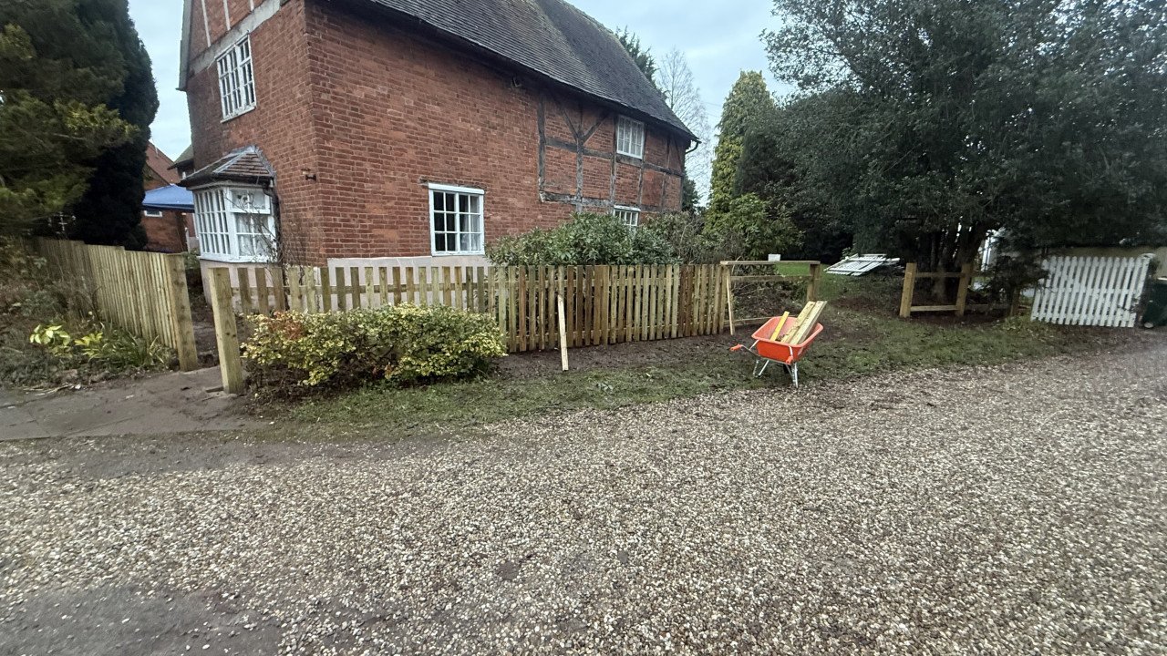 Fence project by M Fencing & More