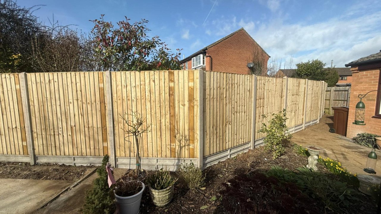 Fence project by M Fencing & More